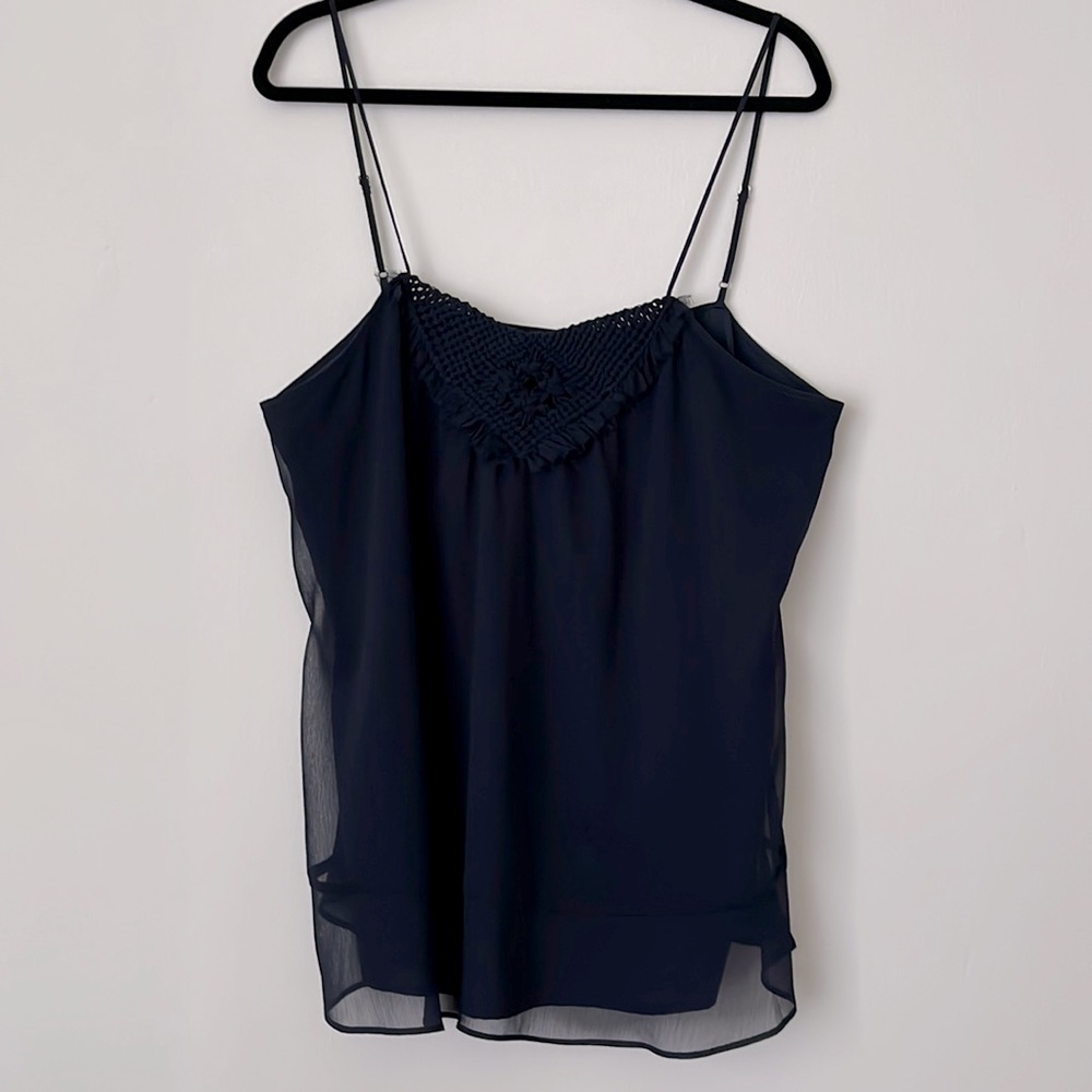 NWT Banana Republic Navy Blue Top